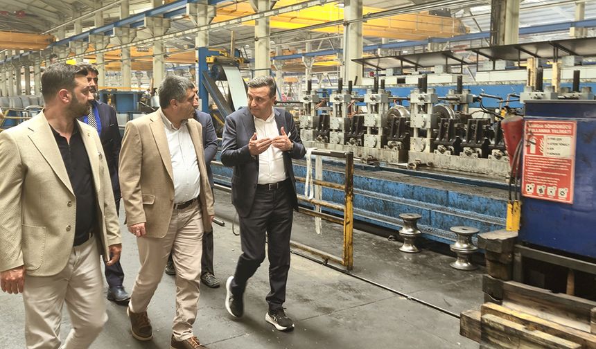 NEVÜ’den NEVSAC Boru’ya Ziyaret: Üniversite-Sanayi İş Birliği Güçleniyor
