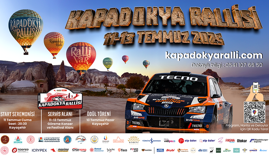 🚗 Kapadokya Rallisi 2025 Başlıyor!