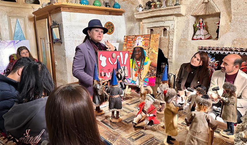 NEVÜ Türk Halkbilimi Bölümü Öğrencileri, “Anlatılarıyla Kitre Bebek Atölyesi”nde Geleneksel Sanatla Buluştu