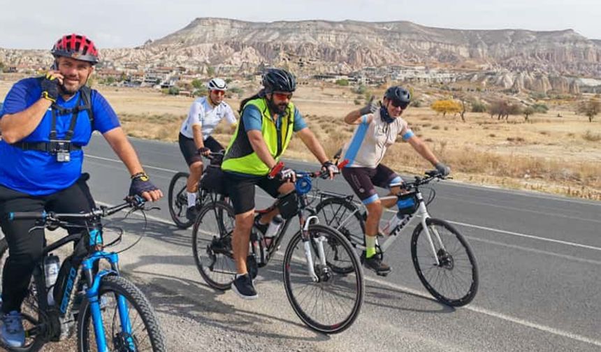 NEVÜ Bisiklet Kulübü Ev Sahipliğinde Kapadokya Turu Gerçekleştirildi