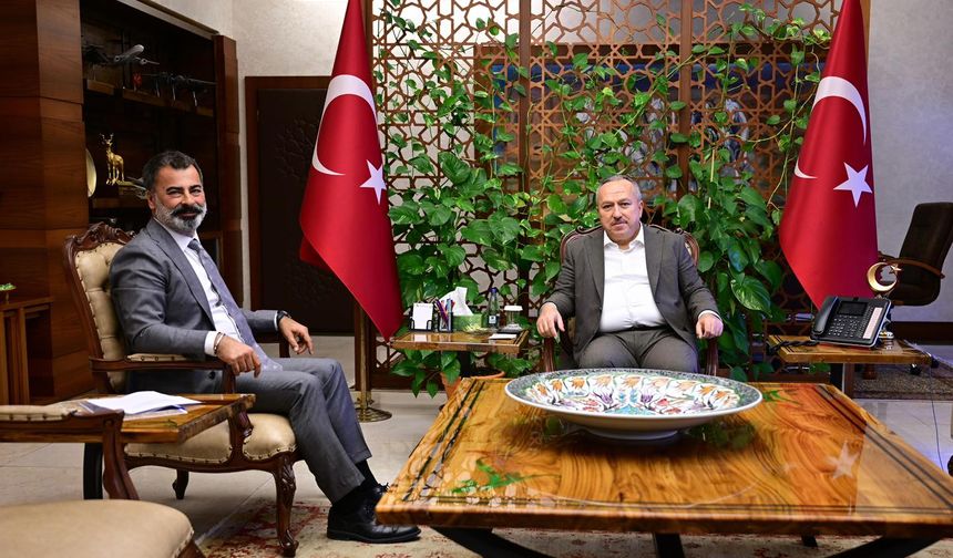 Ürgüp Belediye Başkanı Ali Ertuğrul Bul, Nevşehir Valisi Ali Fidan ile Görüştü