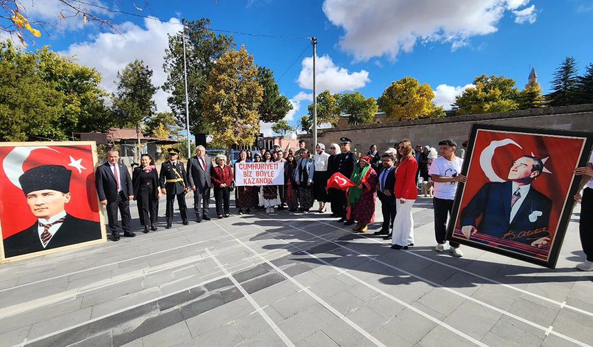 Hacıbektaş’ta Cumhuriyet Bayramı’nın 102. Yılı Coşkuyla Kutlandı