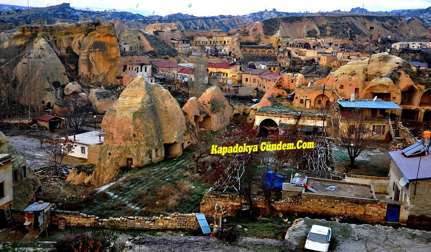 Ürgüp’te Afete Maruz Alanların Rehabilitasyonu Karağandere Mahallesi’nden Başlıyor