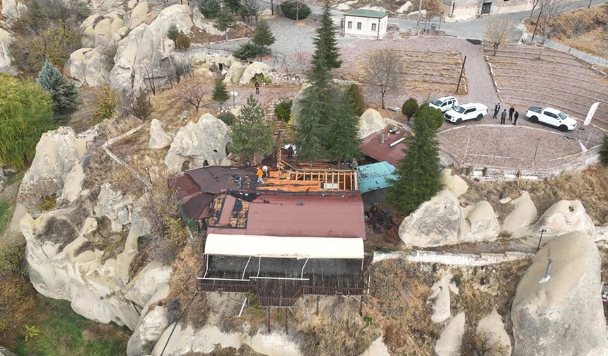 Kapadokya’da Kaçak Yapıyla Mücadele Sürüyor