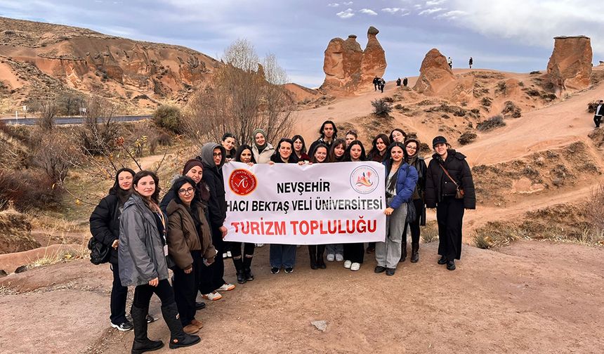NEVÜ Turizm Topluluğundan Kapadokya’da Kültürel Gezi Etkinliği