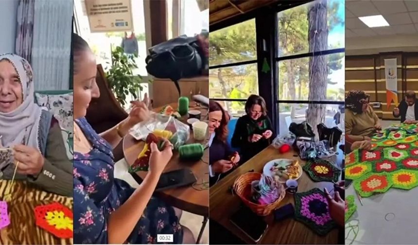 Ürgüp’te Gönüllü Kadınlardan Yeni Yıla Renkli Dokunuş