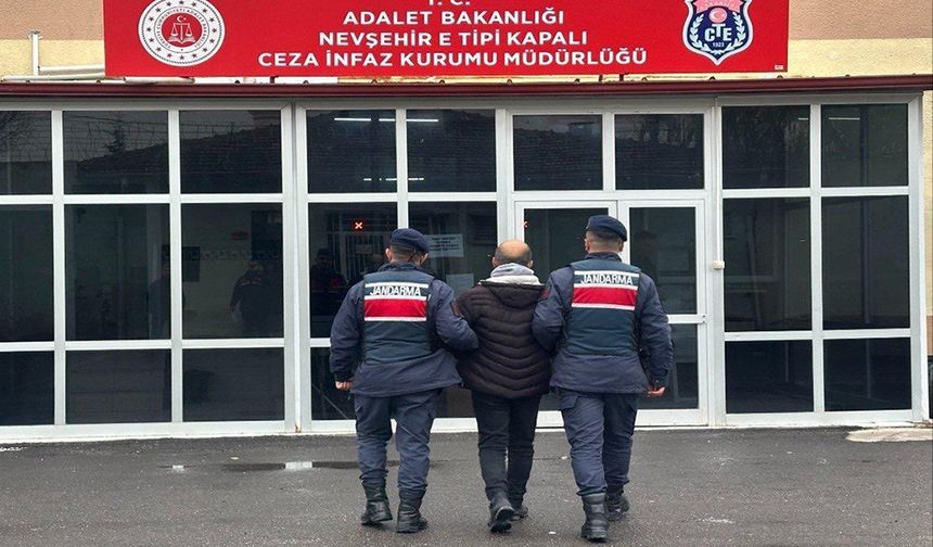 Kasten Öldürme Zanlısı D.Ç. Ürgüp’te Jandarmanın Düzenlediği Operasyonla Yakalandı