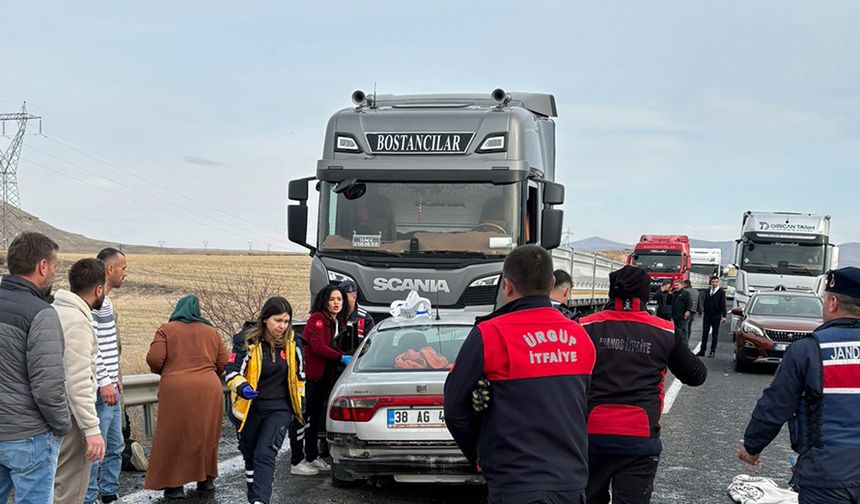 Nevşehir–Kayseri Karayolunda Feci Kaza: 1 Ölü, 3 Yaralı
