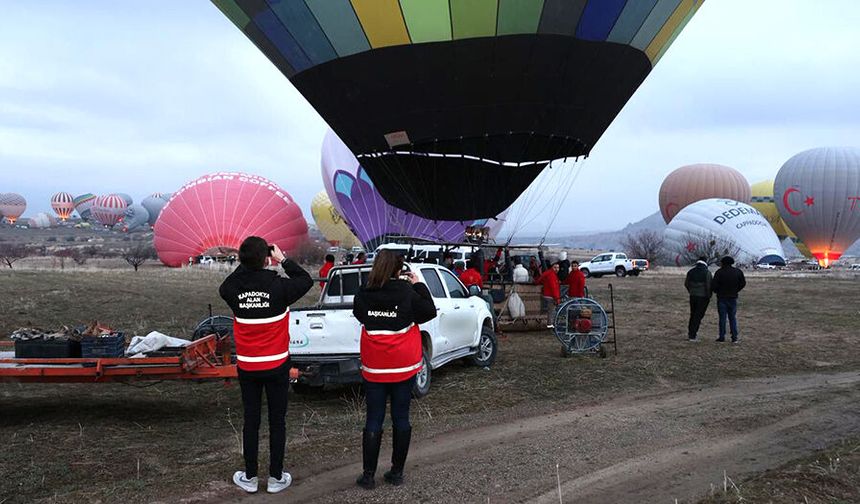 Kapadokya’da Balon Uçuşlarına Sıkı Denetim