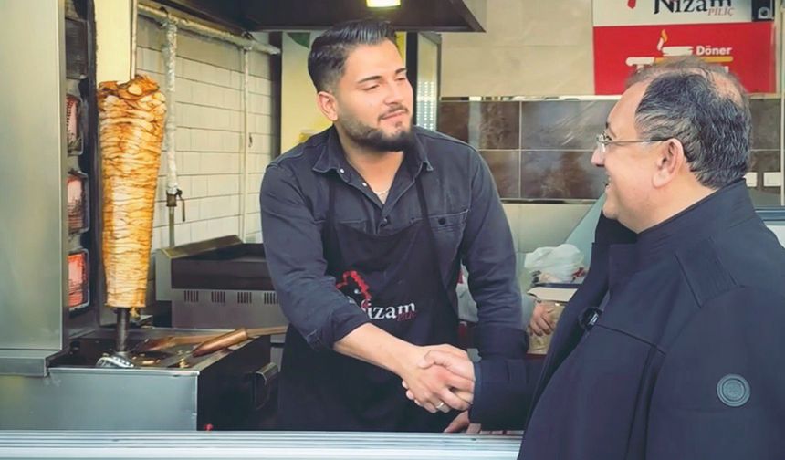 Bülent Yumuş ‘tan İftar Öncesi Esnaf Ziyareti