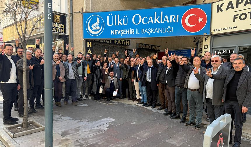 MHP ve Ülkü Ocakları’ndan Birlik Gösterisi