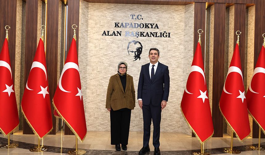 AK Parti Kayseri Milletvekili Böhürler’den Kapadokya Alan Başkanlığına Ziyaret