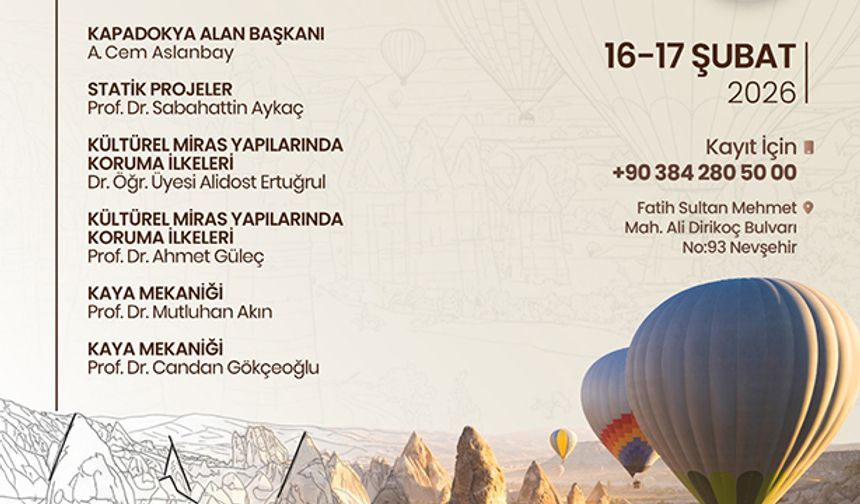 Kapadokya’da Koruma ve Planlama Masaya Yatırılıyor