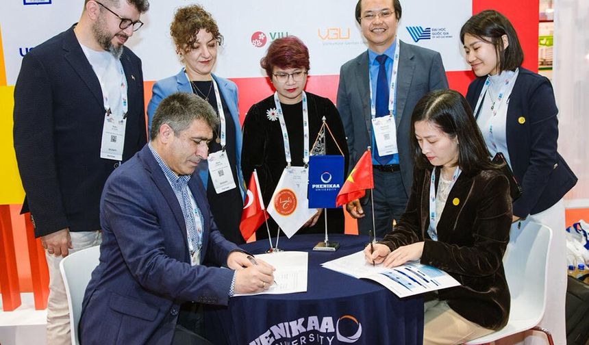 NEVÜ, Asya-Pasifik Akademik Ağını Vietnam ile Genişletiyor: Phenikaa Üniversitesi ile Akademik İş Birliği Anlaşması