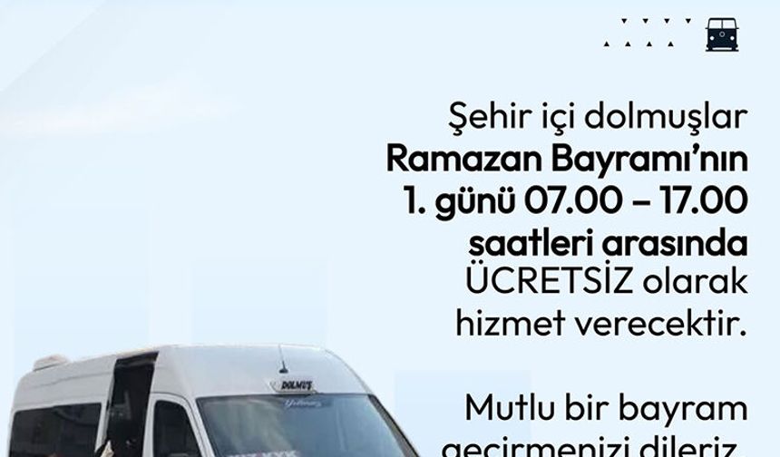 Ürgüp Belediyesi’nden Bayramda Ücretsiz Ulaşım Müjdesi