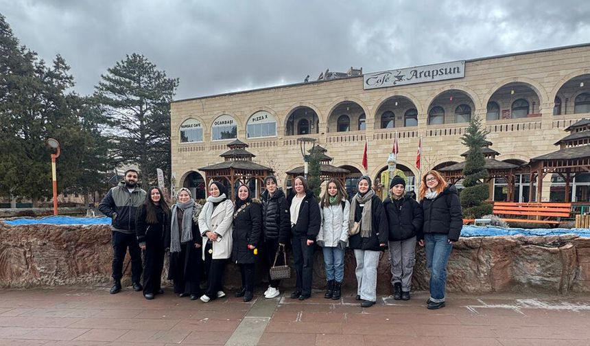 NEVÜ İç Mimarlık Bölümü’nden Gülşehir’e Teknik Gezi
