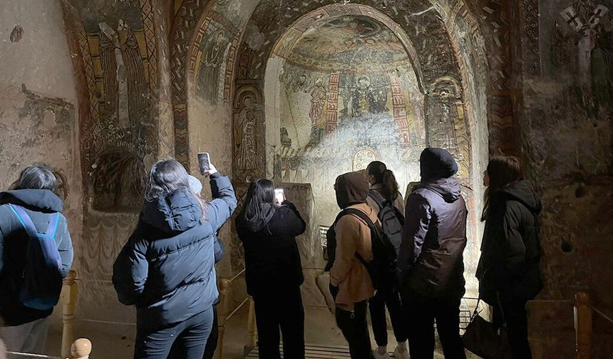 Nevşehir Hacı Bektaş Veli Üniversitesi’nden Ihlara Vadisi’ne Doğa Yürüyüşü
