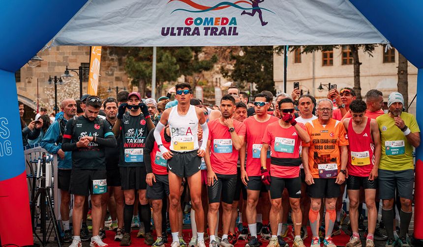 Kapadokya’da Gomeda Ultra Trail Heyecanı: 376 Sporcu Doğanın Kalbinde Yarıştı.