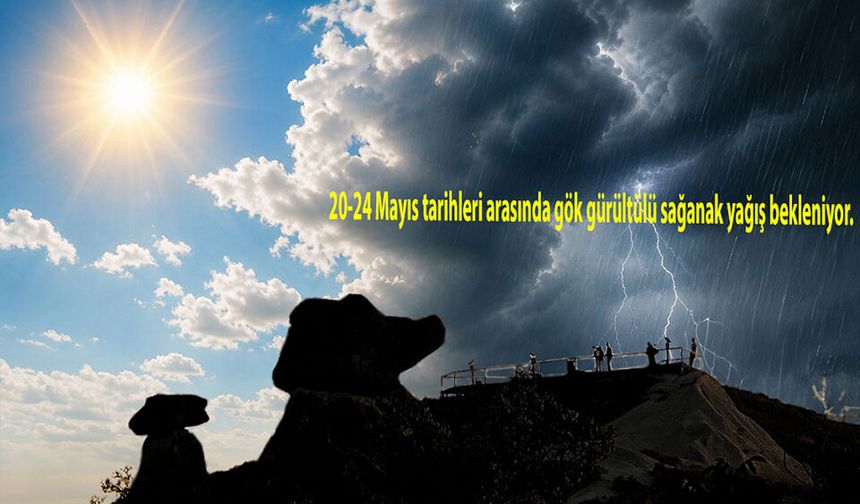Nevşehir’de Yağışlı Hava Etkili Olacak