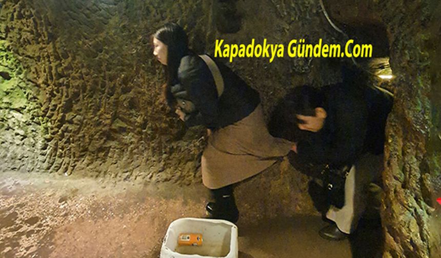 UNESCO Mirasında Alarm: Yeraltı Şehrinde Yağmur Altında Tur.