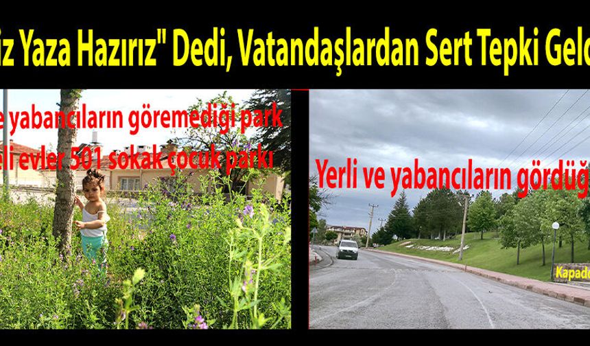 "Biz Yaza Hazırız" Dedi, Vatandaşlardan Sert Tepki Geldi!