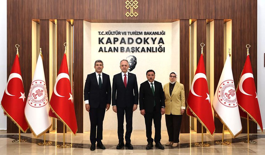 Kültür ve Turizm Bakan Yardımcısı Yazgı, Kayseri Protokolü ile Kapadokya Alan Başkanlığı’nı Ziyaret Etti.