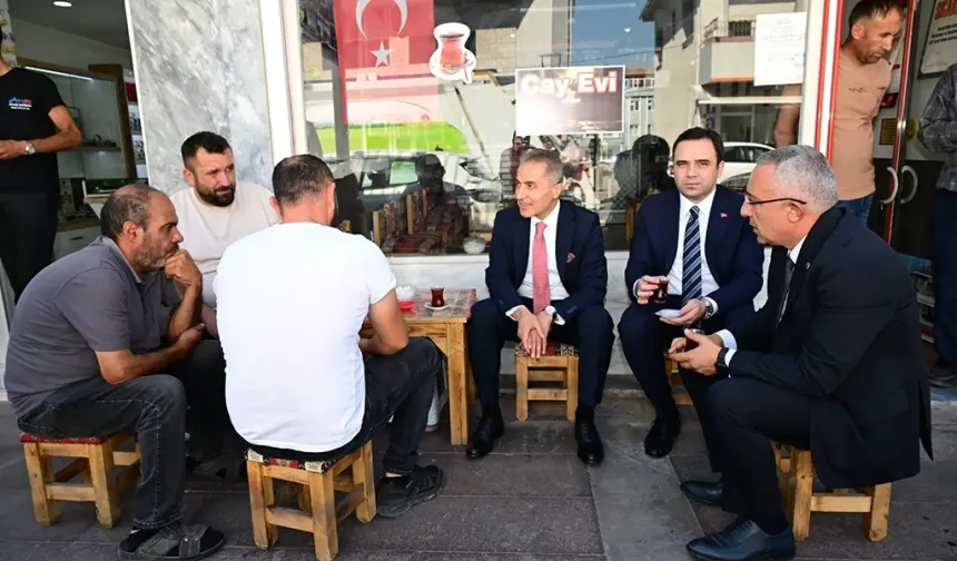 Vali Kök, Gülşehir’de esnafın nabzını tuttu: Talepleri tek tek dinledi.