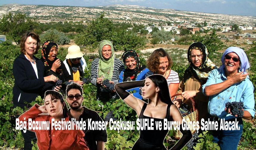 54. Uluslararası Ürgüp Bağ Bozumu Festivali’nde konser coşkusu.