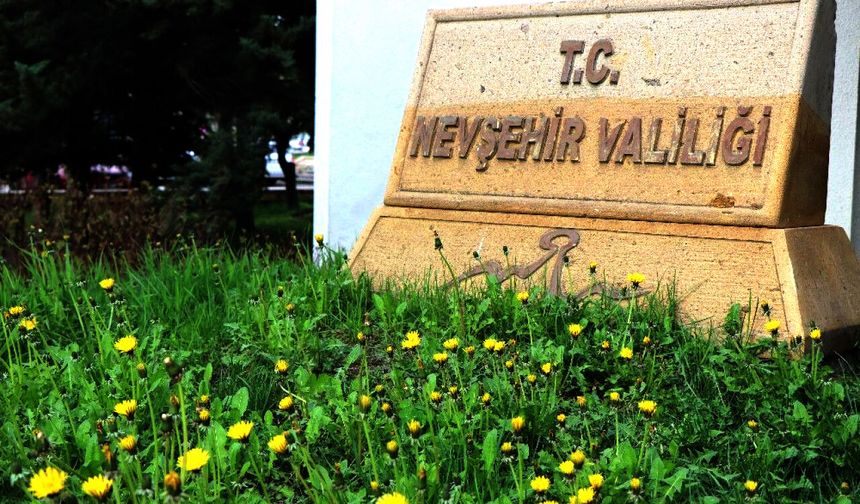 T.C. Nevşehir Valiliği Basın Duyurusu.