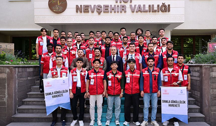 Damla Gönüllülük Hareketi Nevşehir'de Başladı.