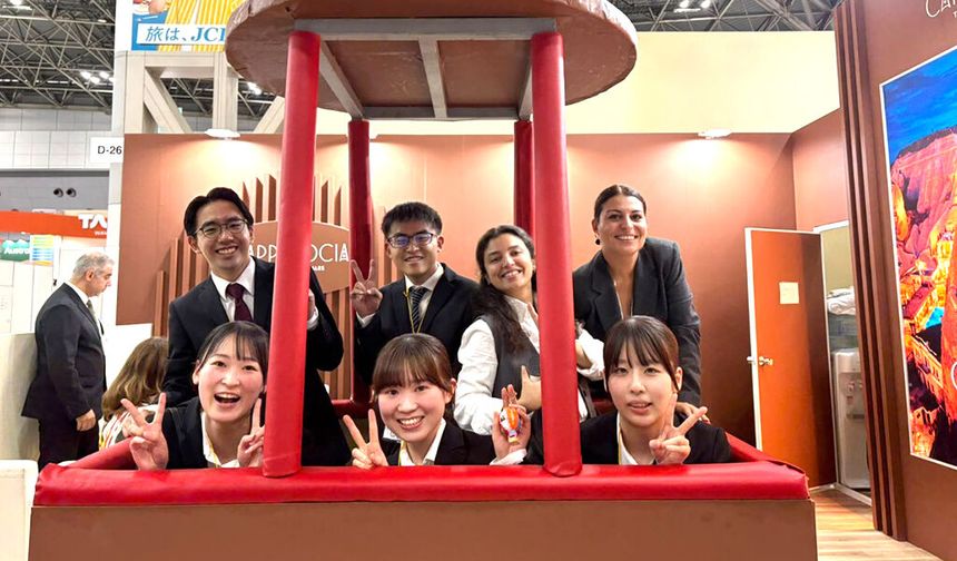 Kapadokya, Japonya Turizm Fuarı’nda büyük ilgi gördü.