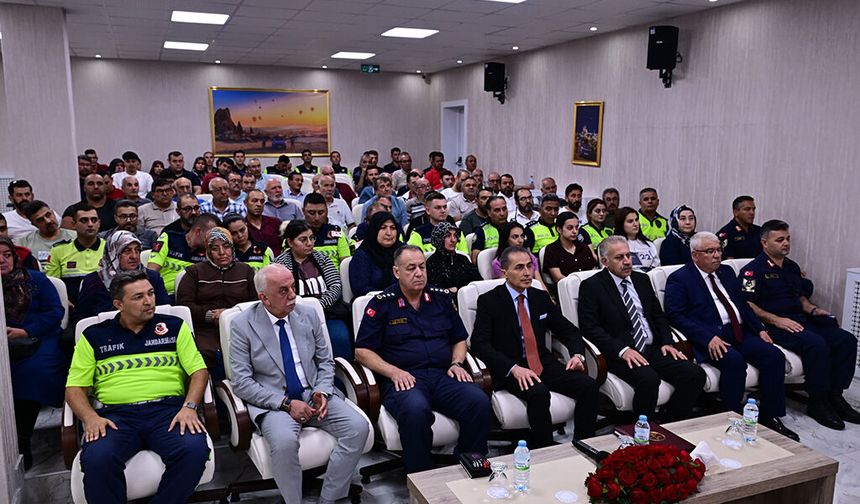 Nevşehir’de Okul Servisleri İçin Güvenlik Zirvesi.