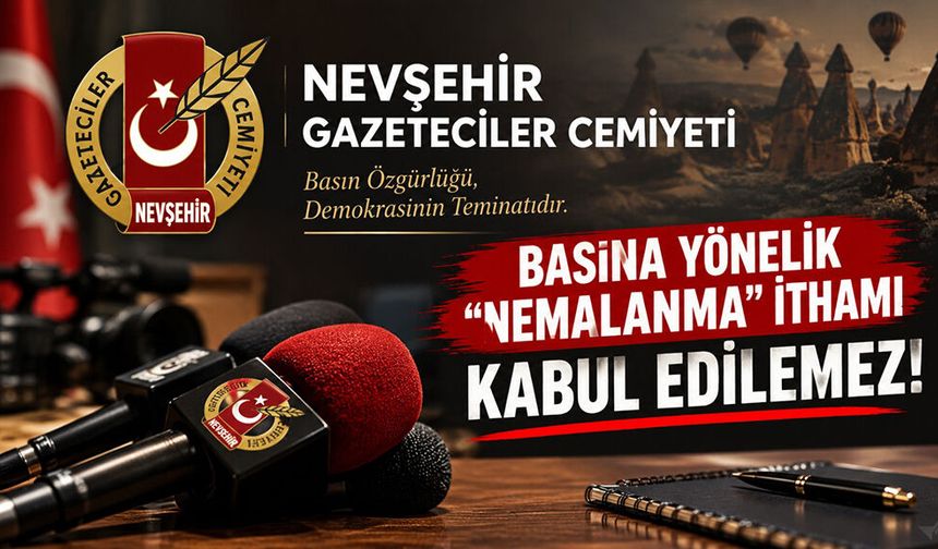 Kapadokya Gazeteciler Cemiyeti’nden Bülent Uğural’a sert tepki.