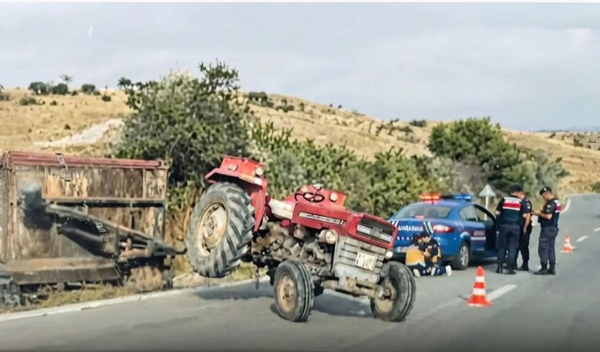 Nevşehir’de Traktör Kazası: 1 Yaralı