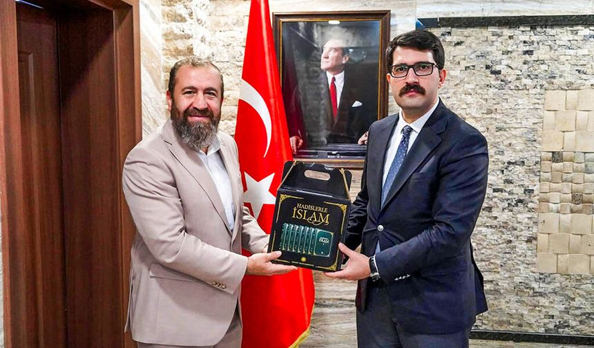 Camiler ve Din Görevlileri Haftası münasebetiyle Kaymakam Coşkun'a Ziyaret.