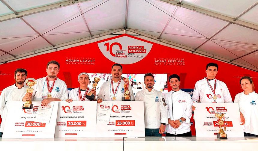 Adana Lezzet Festivali’nde Kapadokya Üniversitesi Öğrencilerinden Büyük Başarı.