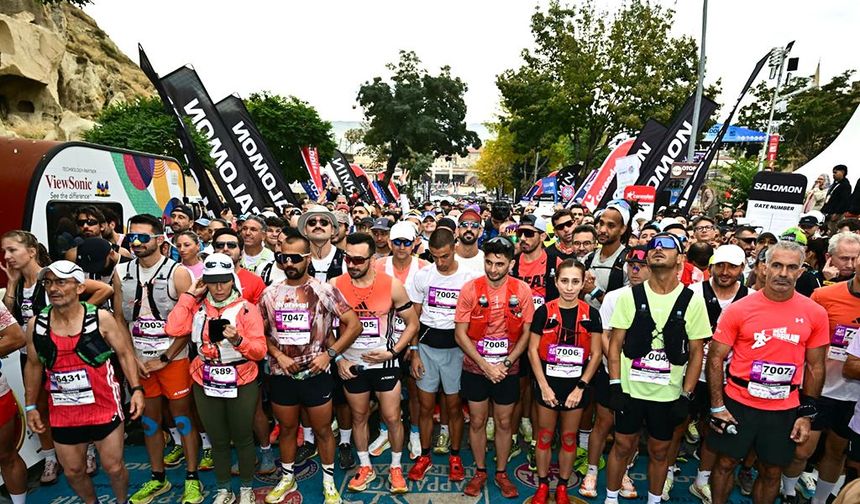 Kapadokya’nın eşsiz coğrafyasında ultra maraton heyecanı.