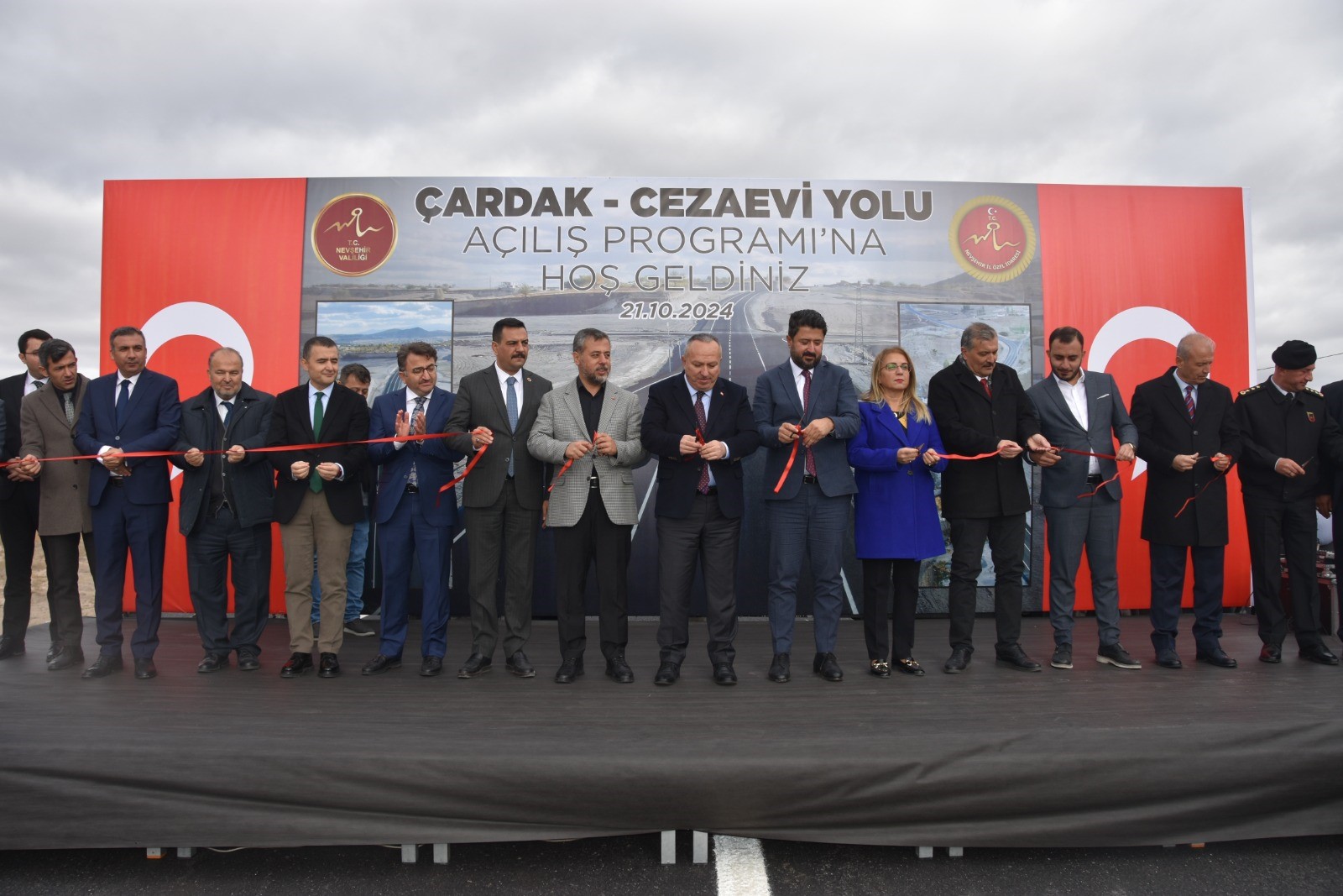 Çardak Cezaevi Yolu Törenle Trafiğe Açıldı 1