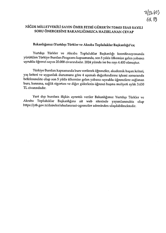 Bakan Cevabı 2-23