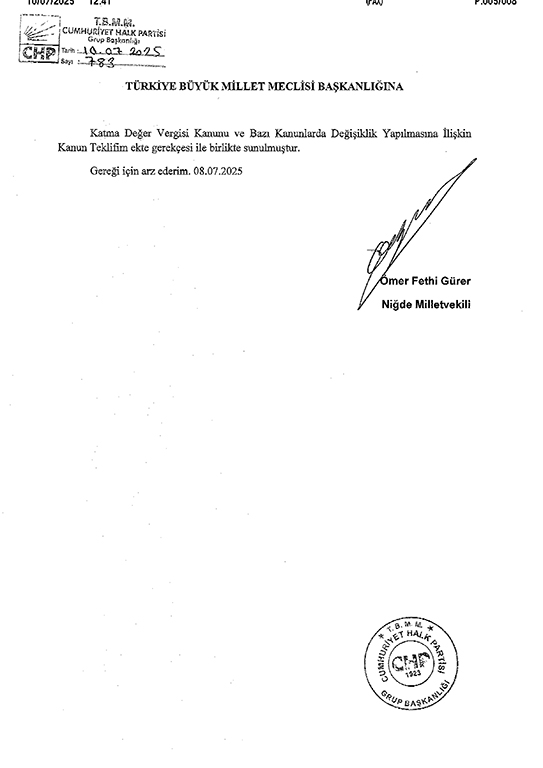Kanun Teklifi 5