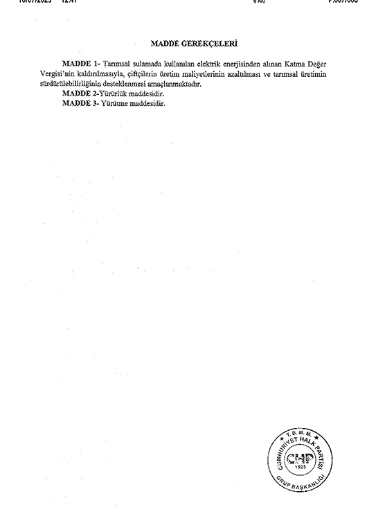 Kanun Teklifi 7