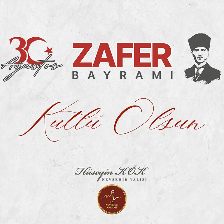 30 Ağustos Zafer Bayramı Kutlama Mesajı.