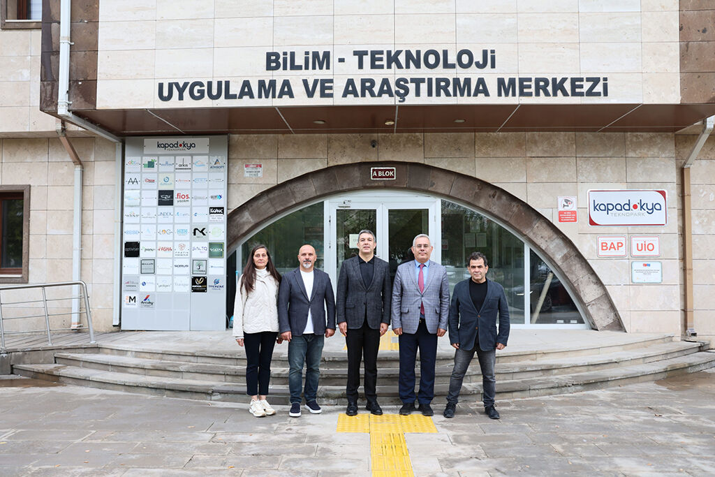 Kapadokya Alan Başkanı Aslanbay’dan Rektör Aktekin’e Ziyaret.