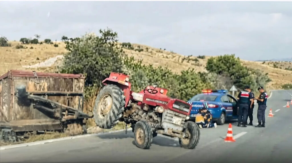 Nevşehir’de Traktör Kazası: 1 Yaralı